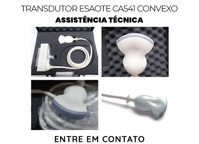 ASSISTÊNCIA TÉCNICA TRANSDUTOR ESAOTE CA541 CONVEXO