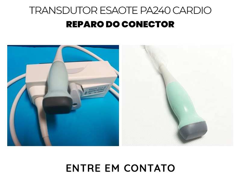 REPARO DO CONECTOR TRANSDUTOR ESAOTE PA240 CARDIO