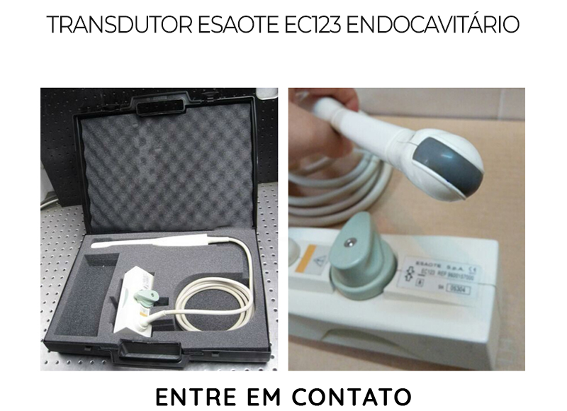 TRANSDUTOR ESAOTE EC123 ENDOCAVITÁRIO