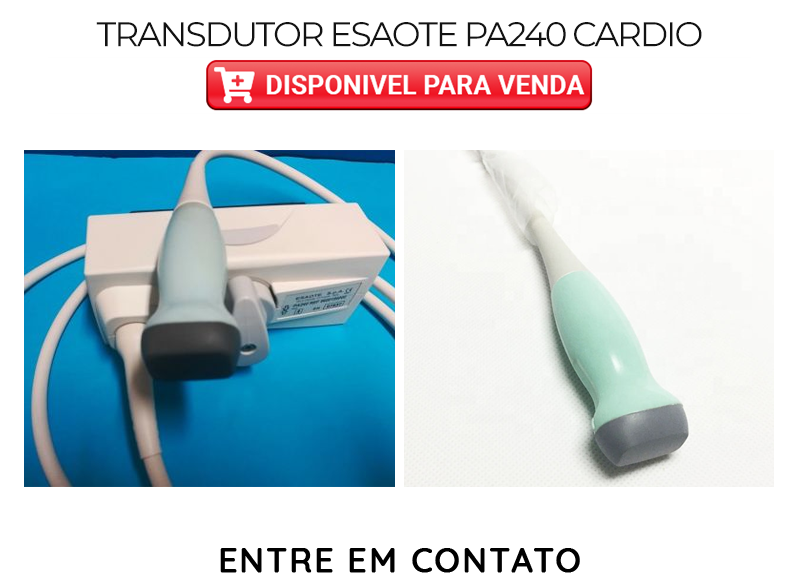 TRANSDUTOR ESAOTE PA240 CARDIO DISPONIVEL PARA VENDA