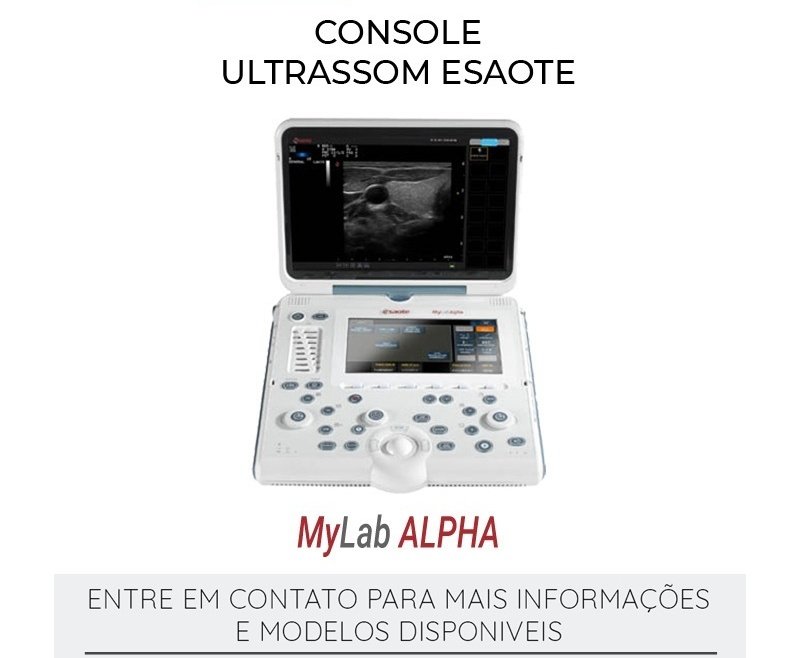 CONSOLE ULTRASSOM ESAOTE MYLAB ALPHA