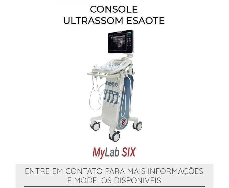 CONSOLE ULTRASSOM ESAOTE MYLAB SIX